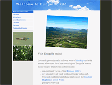 Tablet Screenshot of eungella.com.au